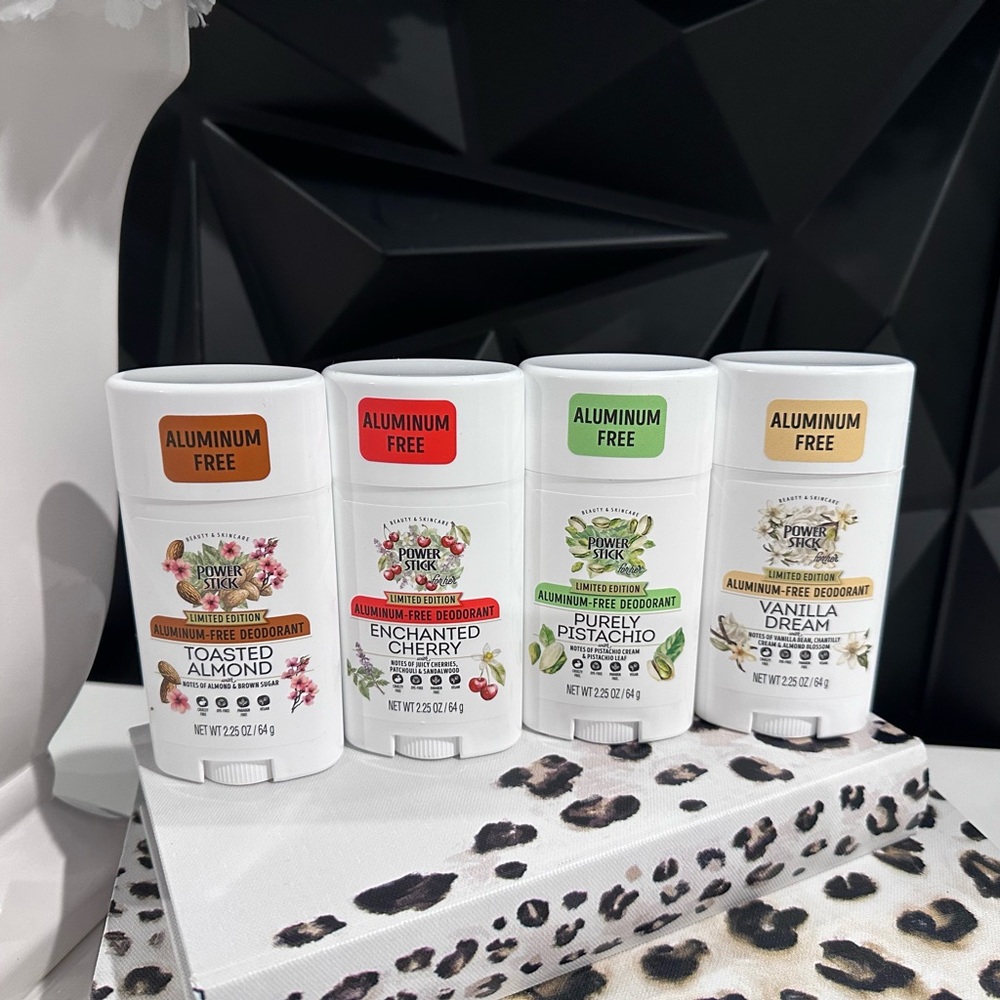 Power Stick Limited Edition Aluminum-Free Deodorant Collection